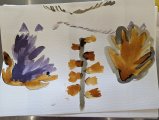 Atelier encre végétale enfant à ADN laine en bourgogne du sud
