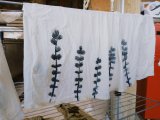 frappage de plante ou impression botanique