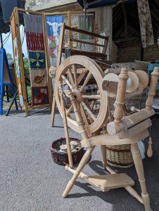 Stage de filage au rouet @adn_laine 71220 Pressy-sous-Dondin en Bourgogne du Sud 