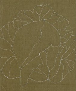 couture créative, dessin à la machine à coudre au point droit, une technique de broderie à la machine 