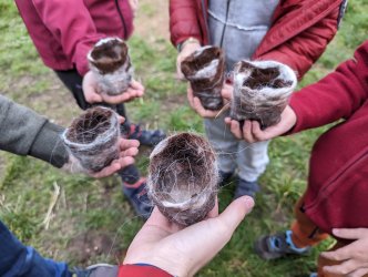 Atelier halloween lanterne en feutre à ADN Laine 71220 Pressy-sous-Dondin en Bourgogne du Sud 