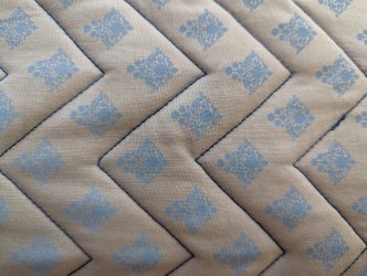 Matelassage motif zigzag, Stage de patchwork à ADN Laine, 71220 Pressy Sous Dondin en Bourgogne du Sud