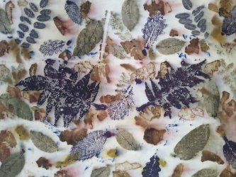 stage teinture naturelle ecoprint à adn laine, pressy sous dondin, bourgogne