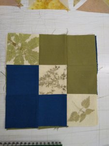 Patchwork - motif 9 squares